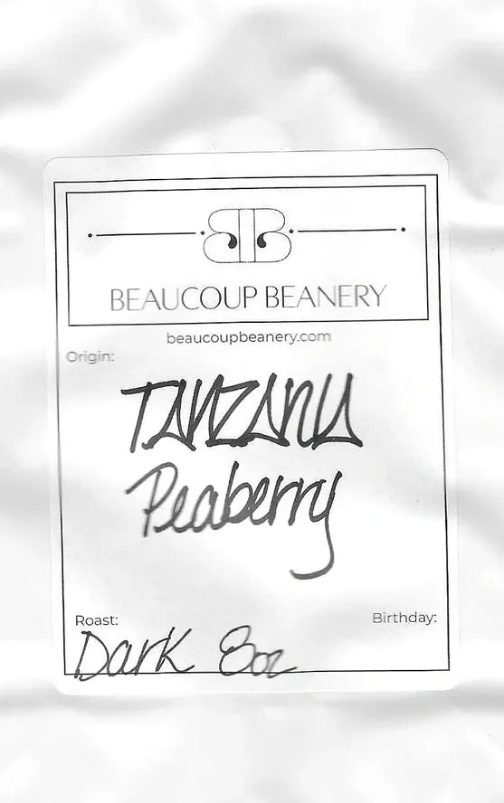 TANZANIA PEABERRY BY BEAUCOUP BEANERY